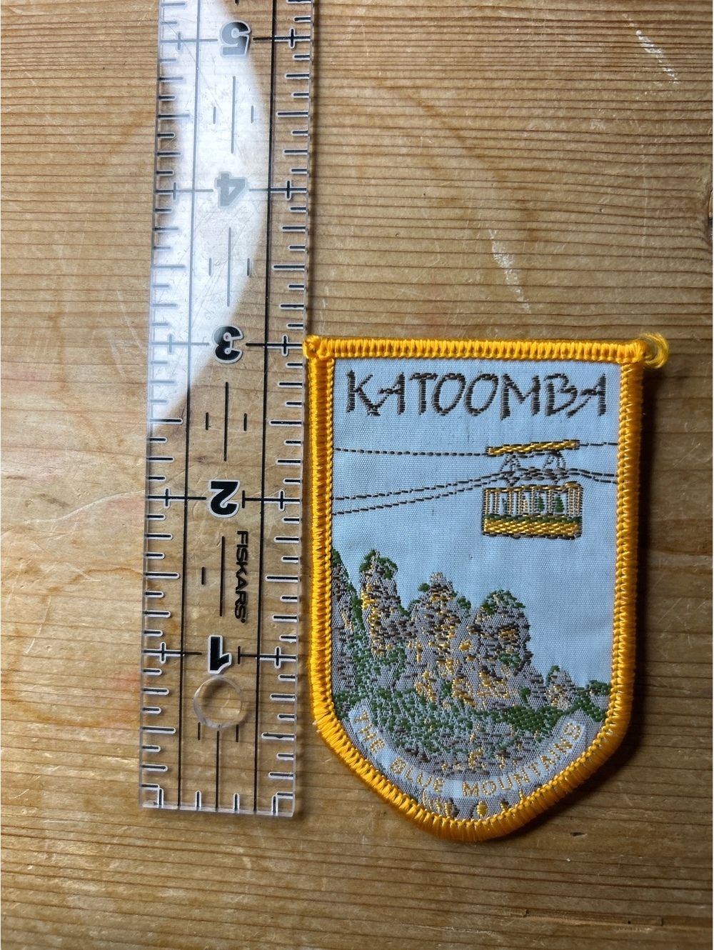 Katoomba Scenic World Embroidered Souvenir Patch